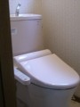 洋式便器便座取替、CF張替工事 埼玉県さいたま市 CS220BM+SH221BA他