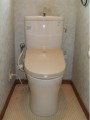 洋式便器取替工事　福島市いわき市　CS320BM+SH321BA