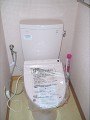 洋式便器便座取替工事　愛知県岡崎市　CS220BM+SH220BA他