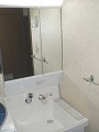 洗面化粧台取替工事　埼玉県富士見市　ARFH-605S-D-MAR-602TXU-set