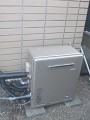 ガス給湯器取替工事 東京都調布市 RUF-E2400SAG-set