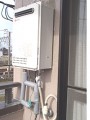 ガス給湯器取替工事　岐阜県羽島郡　GQ-2437WS-set