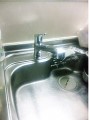 キッチン混合水栓取替工事　京都府京都市 SF-HB451SX