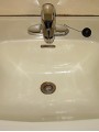 洗面水栓取替工事　栃木県下都賀郡 LF-B355S