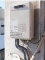 ガス給湯器取替工事　東京都新宿区 GQ-1637WS-set