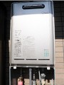 ガス給湯器取替工事 神奈川県茅ヶ崎市 RUX-E1610W-set