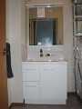 洗面化粧台取替え工事 埼玉県北足立郡 AR1H-755SY+MAR1-753TXJU