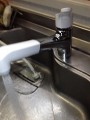混合水栓蛇口取替え工事　東京都町田市　SF-HE451SX