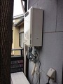 ガス給湯器取替工事　京都府京都市　GQ-1637WS-set