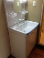 洗面化粧台取替工事 神奈川県相模原市 PTVN-755S+MPTX1-751YF