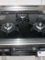 ビルトインコンロ取替工事　東京都板橋区　C3WK3RJTS（L-C/R-C）
