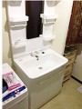 洗面化粧台取替工事 奈良県葛城市 PTVN-750+MPTX1-751YF