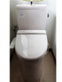 洋式便器取替工事　茨城県神栖市　CS220BM+SH221BAS
