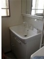 洗面化粧台取替工事 神奈川県横浜市 FTVH-755SY+MAJX-753TZPU