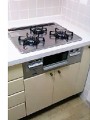 ビルトインガスコンロ取替工事　滋賀県大津市　C3WK3RJTSKSG（L/R）