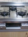 ビルトインコンロ取替工事　大阪府富田林市　C3WK3RJTSKSG（L/R）