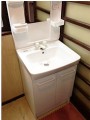 洗面化粧台取替工事 東京都中野区 PTVN-600+MPTX1-601YF