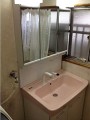 洗面化粧台取替工事 神奈川県横浜市 FTVH-755SY+MFTV1-753TXPU
