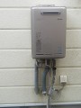 ガス給湯器取替工事 福岡県北九州市 RUX-E2400W-set