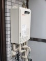 ガス給湯器取替工事　大阪府東大阪市　GQ-1637WS
